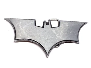 Batman Begins Gürtelschnalle Chrom Show Off Your Dark Knight Style Metallfans - Bild 1 von 12