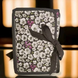 Thirty One 31 Fold-And-Go Notebook Personal Organizer Fabric Multi Floral 9x6 - Picture 1 of 11