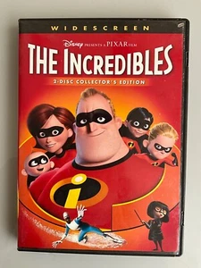 The Incredibles Dvd (2-disc collectors Edition) Disney Pixar Region 1 in VGC D4 - Picture 1 of 12