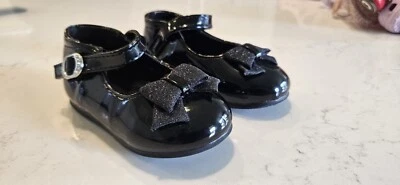 Laura Ashley Toddler Mary Jane Style Flat With Shiny Finish And Ankle Strap Size - Image 1 of 4