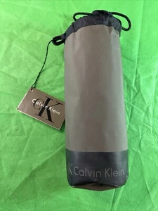 Calvin Klein Fragrances Canvas Duffle Bag Black Gym Bag - Picture 1 of 10