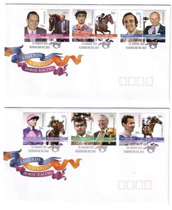 2007 FDCx2. Australia. Legends of Australian Horse Racing. PictFDI "FLEMINGTON" - Picture 1 of 1