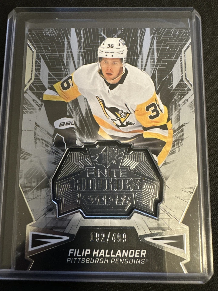 2022-23 SPx Filip Hallander SPx Finite Rookies RC #/499!!! #F-27 - Image 1 of 2