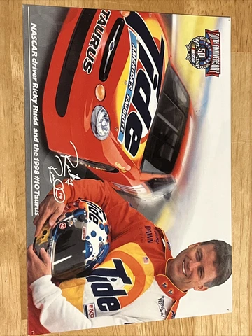 1998 Ricky Rudd Poster Card 5X7 Cover
