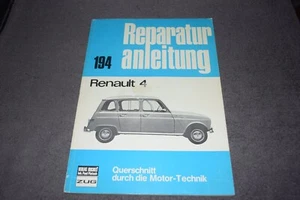 Reparaturanleitung Reparaturhandbuch Renault R4 603/747/845 cm³ erstklassig - Bild 1 von 6