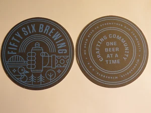 Bier Sammlerstück Untersetzer ~ FIFTY SIX Brewing ~ Minneapolis, MINNESOTA; Community - Bild 1 von 1
