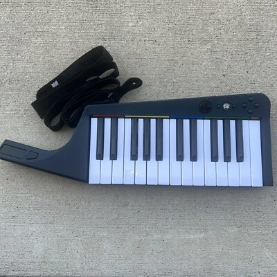 2I Wii RockBand 3 Mad Catz Harmonix Keytar Keyboard W/Strap 96161 NO DONGLE - Image 1 of 4