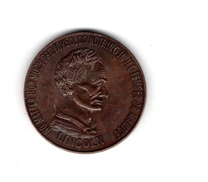 (Pgasteelers1) Lincoln 1920 Rotary Club Good Turn Medal C#28-449Bz - Imagen 1 de 2