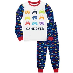 Juego de pijamas para juegos Rainbow niños niñas 6 7 8 9 10 11 12 13 años PJs manga larga - Imagen 1 de 8