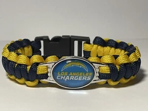 Los Angeles Chargers NFL Paracord Bracelet NEW - Picture 1 of 2