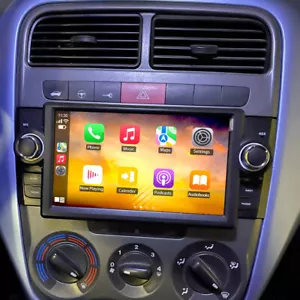 7" Carplay Per FIAT Grande Punto Linea 2007-2012 Android 13 Autoradio GPS Navi - Foto 1 di 18