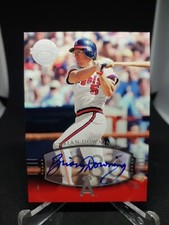 2004 Upper Deck Legends Timeless Teams Brian Downing 1986 Auto Angels Autograph