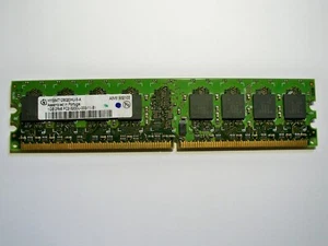 1GB PC2-3200 DDR2-400 240-Pin DIMM Standard Non-ECC - Picture 1 of 1