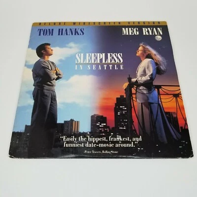 Sleepless in Seattle Deluxe Widescreen Edition Laserdisc Tom Hanks Meg Ryan - Image 1 of 2
