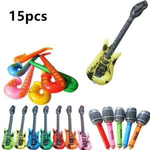 Instrument Blow Bundle Set Inflatable Instruments Toy Music Balloons Set - Picture 1 of 12