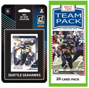 Seattle Seahawks Team Pack 20 Karten Russel Wilson + 2024 Donruss Team Set - Bild 1 von 5