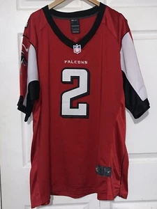Atlanta Falcons Matt Ryan #2 NFL Nike On Field Men’s Red Football Jersey Sz 44 - Picture 1 of 11