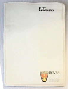 ROVER 200 SERIES Fleet Car Launch Pack 1984 - Picture 1 of 13