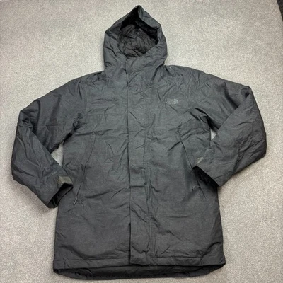 North Face куртка для взрослых маленький серый 550 Dryvent парка изолированный капюшон пальто мужчин * - Изображение 1 из 4