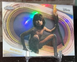 2025 Topps Chrome Disney Mowgli Refractor #104 The Jungle Book - Imagen 1 de 2