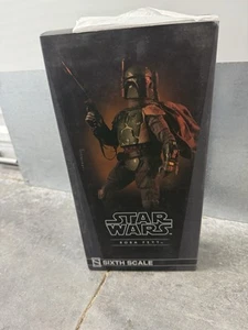 Star Wars Sideshow Toy #21282 1/6 Scale ESB Boba Fett W/0 Original Shipping Box - Picture 1 of 3