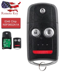 For 2007 2008 2009 2010 2011 2012 2013 Acura MDX RDX Flip Remote Key Fob 3B - Bild 1 von 8