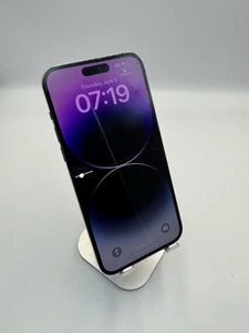 Apple iPhone 14 Pro Max Unlocked 128GB Deep Purple - Broken Screen Cracked Back - Photo 1 sur 6