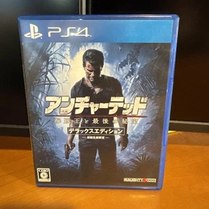 Uncharted 4: A Thief's End Deluxe Edition Play Station 4 PS4 Japan Ver.US Seller - Picture 1 of 4