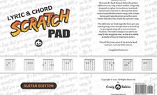 Lyric & Chord Scratch Pad: Record Lyrics For Up to 30 Songs (Including Bar 