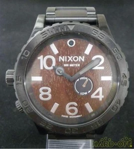 Nixon The 51-30 Tide Quartz Analog Watch Black Men's - Picture 1 of 6