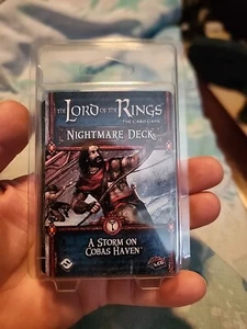 The Lord of the Rings Card Game LCG - A Storm on Cobas Haven Nightmare Deck NEW - Picture 1 of 2
