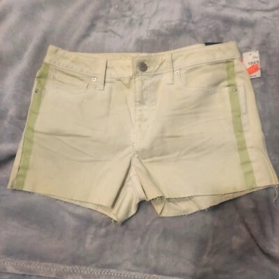 Pantalones cortos denim Gap 1969 para mujer talla 28 ajustados de neón nuevos con etiquetas (leer más abajo) Foto 1 de 4