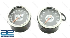 Smith Replik Tachometer Paar 150Mph Grau Für Norton Triumph BSA Gec - Bild 1 von 3