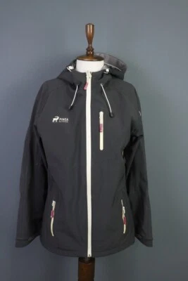 Pinea Outdoor Gray Hiking Ski Hooded Nylon Jacket Size EU 40 - Image 1 of 4