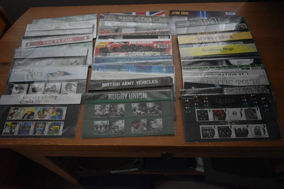 GB Presentation Packs: 2020, 2021, 2022, Sold Individually, MNH, Mint Stamps - Image 1 of 1