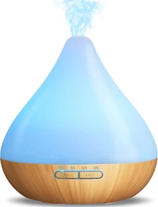 350ML Ultrasonic Diffuser, 5 in 1 Essential Oil Diffuser Vaporizer Humidifier wi - Picture 1 of 6