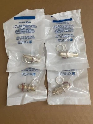M55339/25-00606, Kings, Mil-Spec RF Connector BNC (F) TO N (F) Bulkhead, 1pc - Image 1 of 3