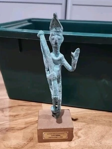 Vintage Italian Sardegna Nuragica Arciere Warrior Statue Sculpture - Picture 1 of 5