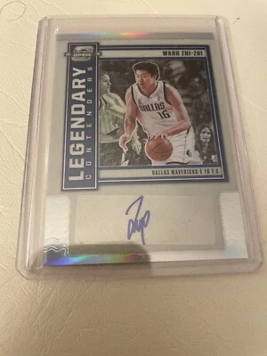 Wang Zhi-Zhi LEGENDARY CONTENDERS OPTIC PRIZM AUTO /99 - Image 1 of 2