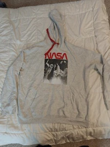 NASA Boys Hoodie white XXL 19 - Picture 1 of 3