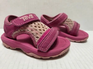 Teva Psyclone XLT Mesh Double Strap Pink Sandals Shoes Toddler Size 4 - Picture 1 of 5