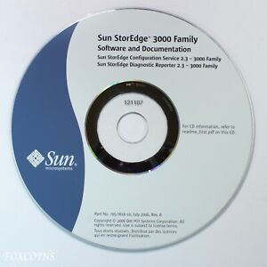 Sun Microsystems -Sun StorEdge 3000 Software & Docs CD /...  Solaris