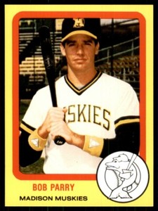 1988 Madison Muskies Police Bob Parry Madison Muskies #17