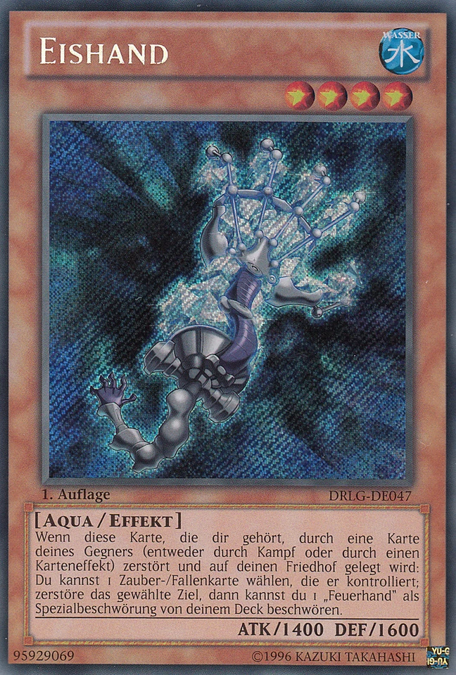 YU-GI-OH, EISHAND, SCR, DRLG-DE047, 1. Auflage, TOP - Bild 1 von 1