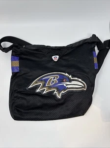 NFL Officially Licensed Baltimore Ravens Logo Jersey Tote Purse Excellent - Picture 1 of 7