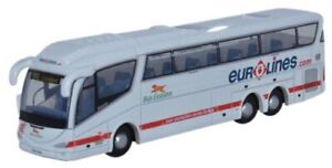 Oxford Diecast NIRZ001 N Gauge Scania Irizar Bus Eireann And Eurolines