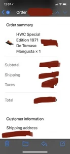 Hot Wheels RLC 1971 De Tomaso Mangusta PREORDER In Unopened Box PREORDER - Picture 1 of 1