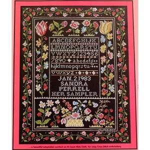 Vintage Cooper_Hewitt Muesem Sampler Kit -Counted X-Stitch No. 02996X -PreOwned - Picture 1 of 8