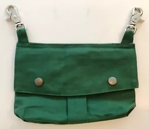Sporran- Forest Green 10oz Cotton Duck - 9"x6" - Detachable for kilt or trousers - Picture 1 of 4
