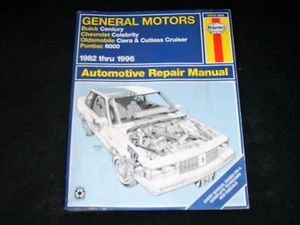 Haynes Manuals: GM A-Car, 1982-1996 by John Haynes and Haynes Publications Staff - Picture 1 of 3